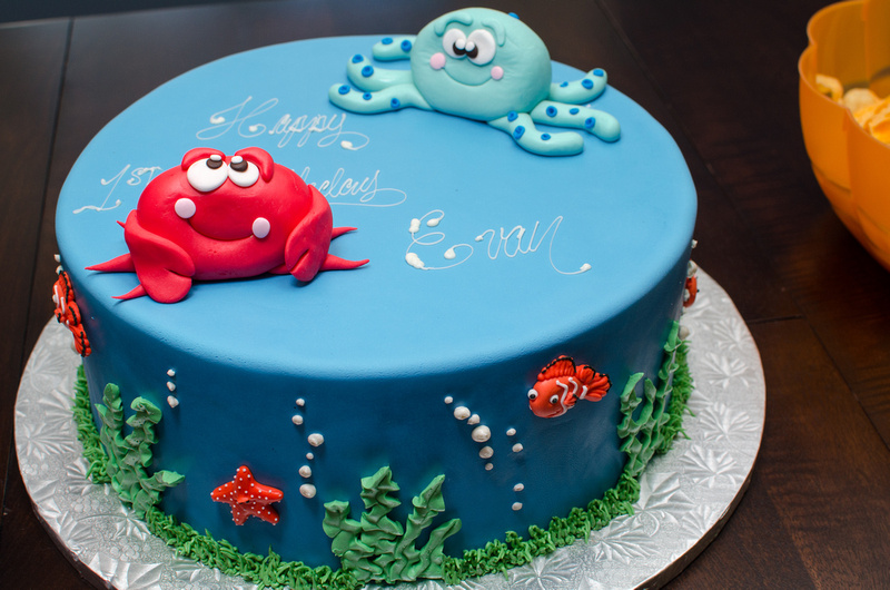 Under the Sea Birthday Cake