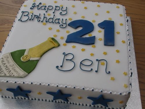 21st Birthday Cake Idea