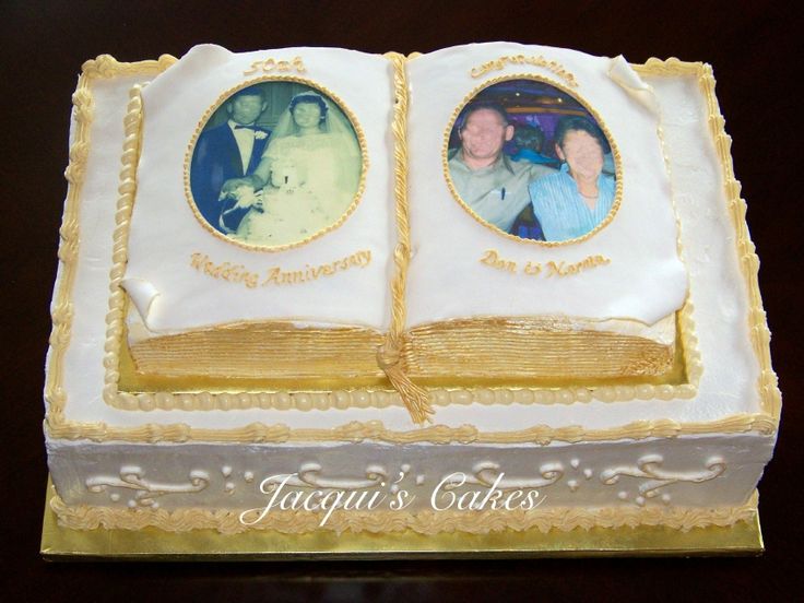 50th Wedding Anniversary Sheet Cakes