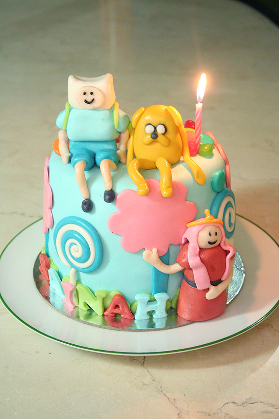 Adventure Time Birthday Cake