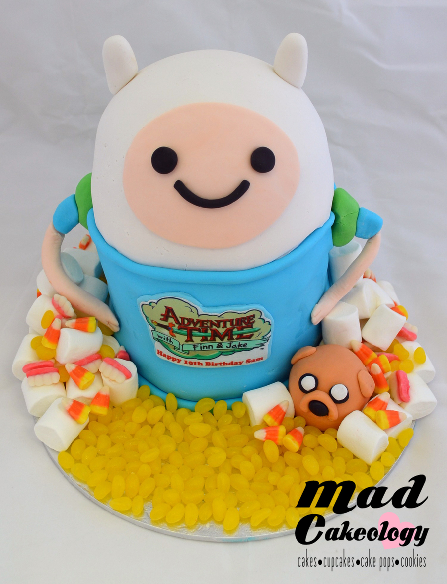 Adventure Time Birthday Cake