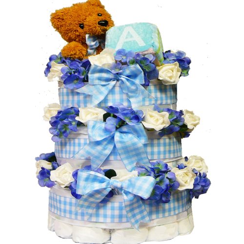 Baby Boy Diaper Cakes Gift