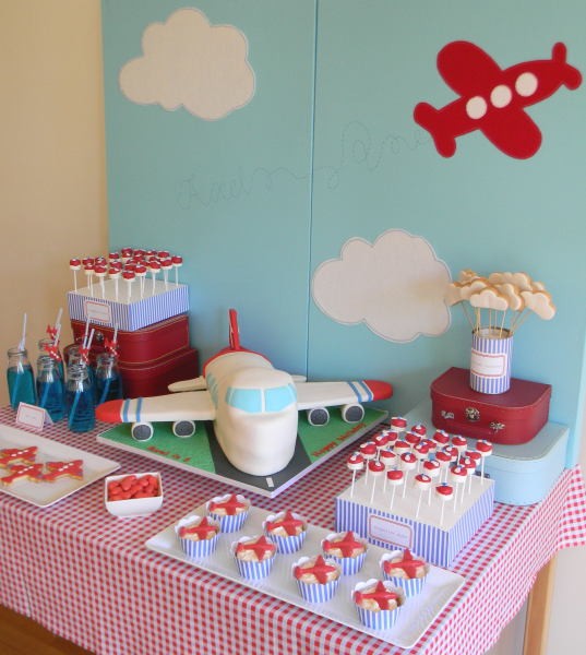 Baby Boy Shower Airplane Party