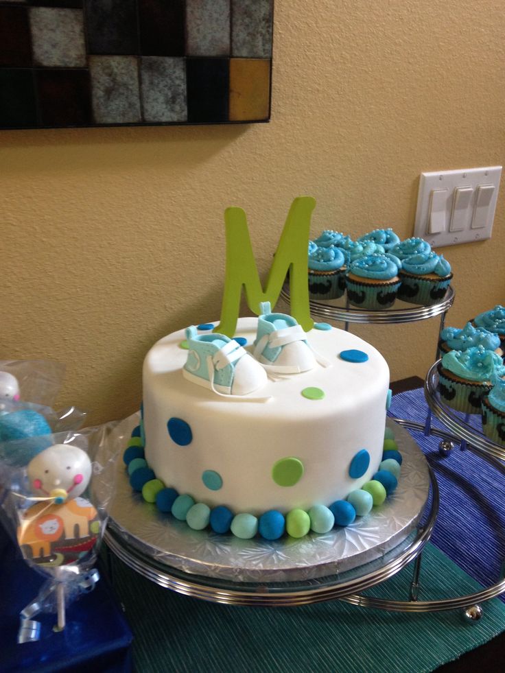 Baby Boy Shower Cake