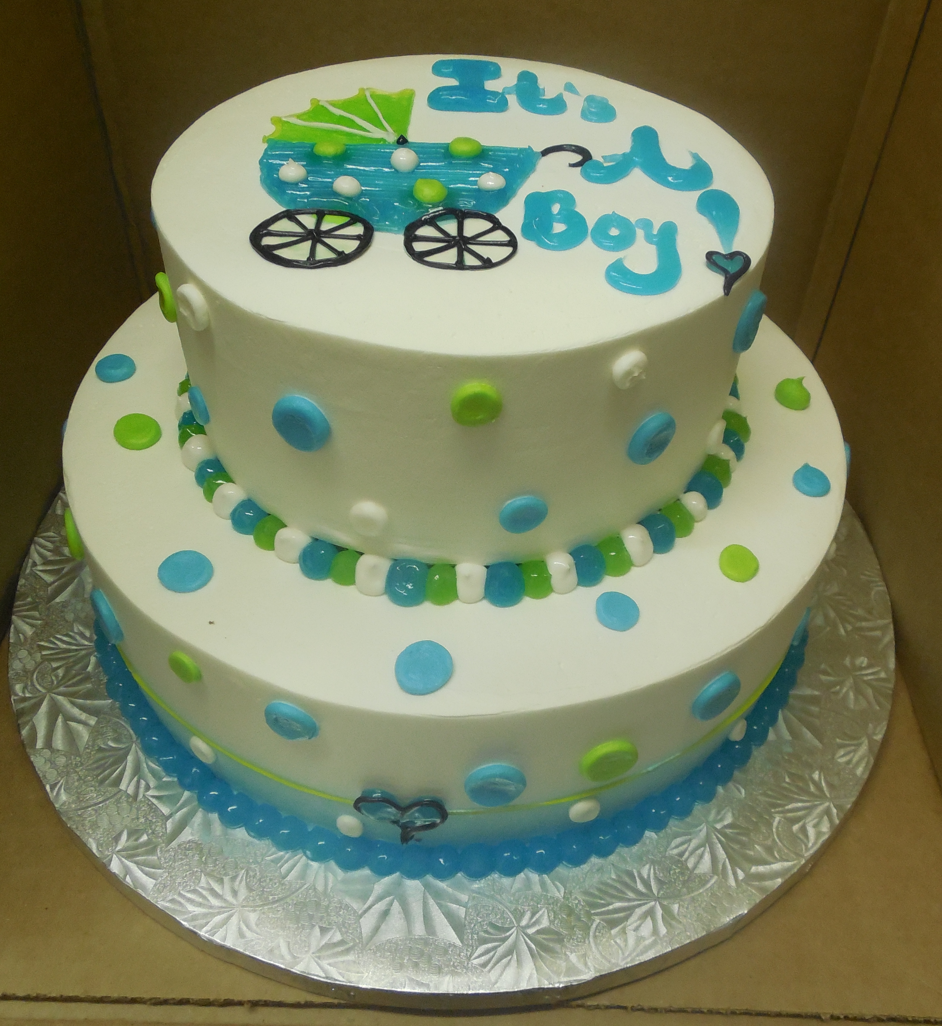 Baby Boy Shower Cakes Kroger