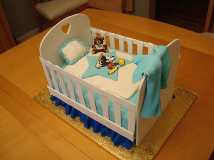 Baby Crib Cake