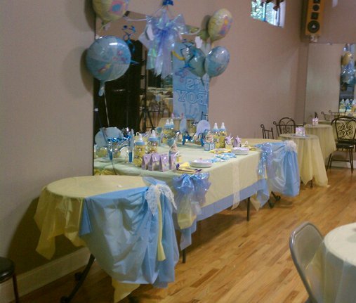 Baby Shower Cake Table Decorations