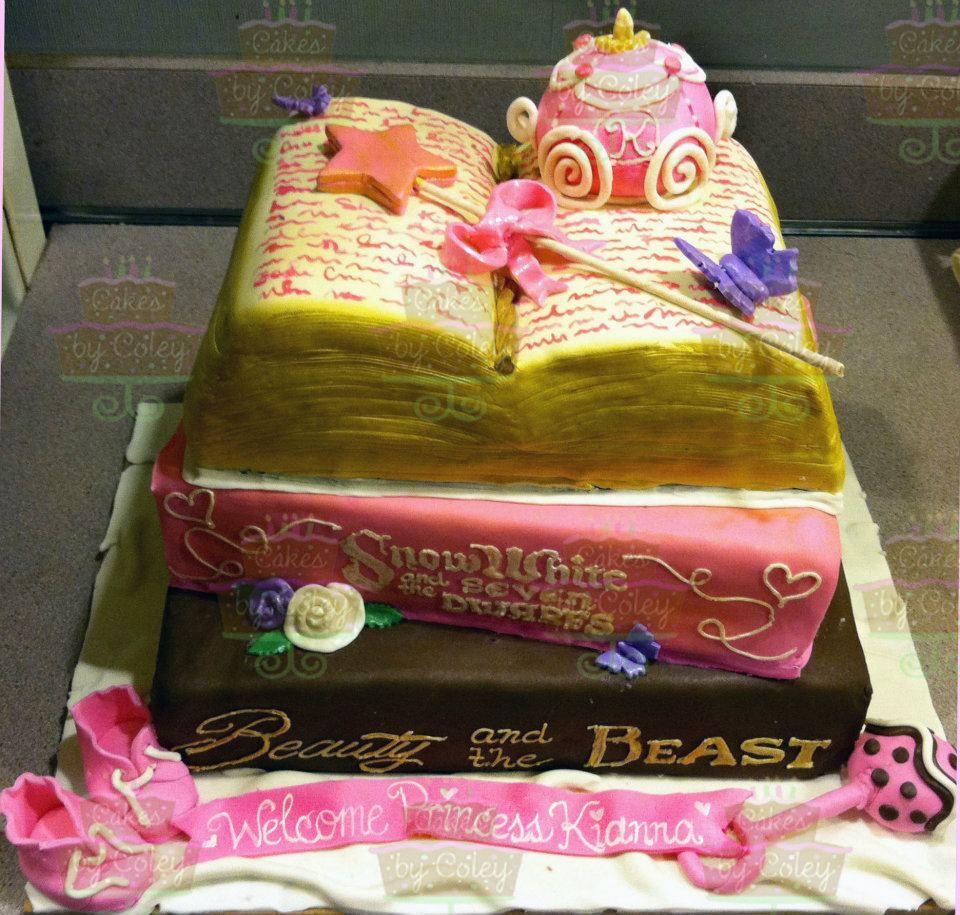 10 Photos of Fairy Tale Baby Shower Cakes