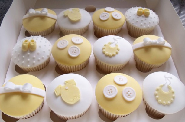 Baby Shower Cupcakes