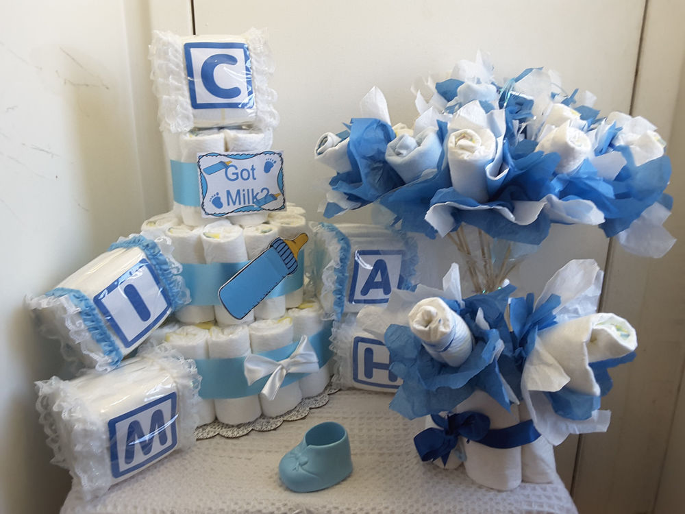 Baby Shower Diaper Cake