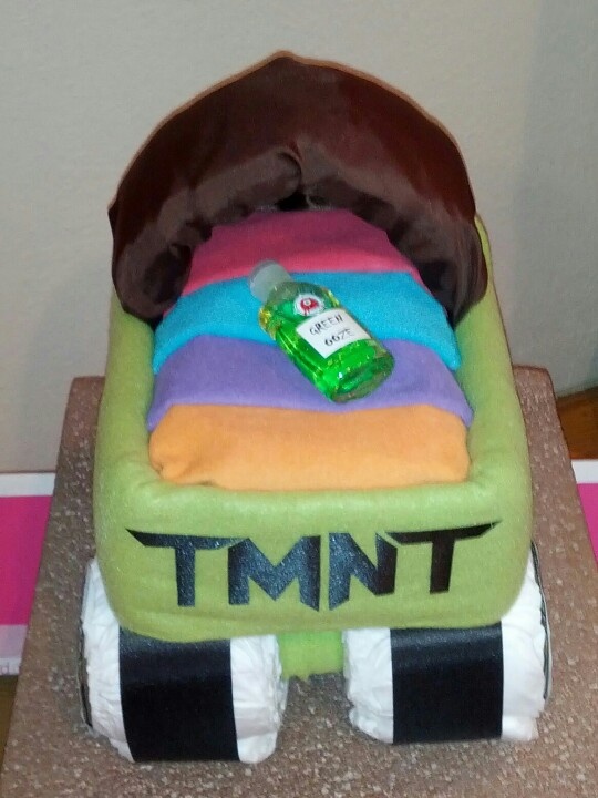 Baby Teenage Mutant Ninja Turtles Cake