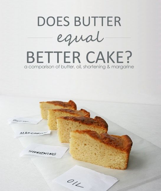 Baking with Shortening vs Butter Cake