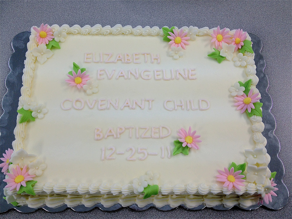 Baptism Sheet Cakes