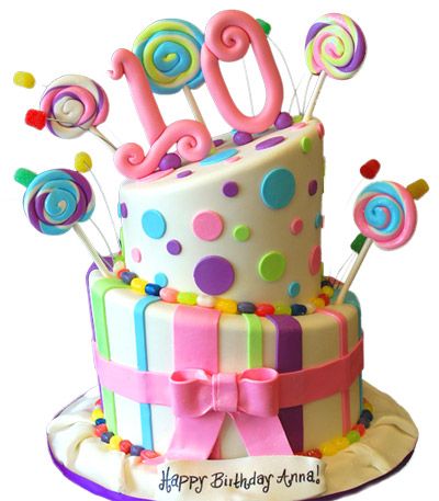 Birthday Cake Ideas for Girls 10th Birthday