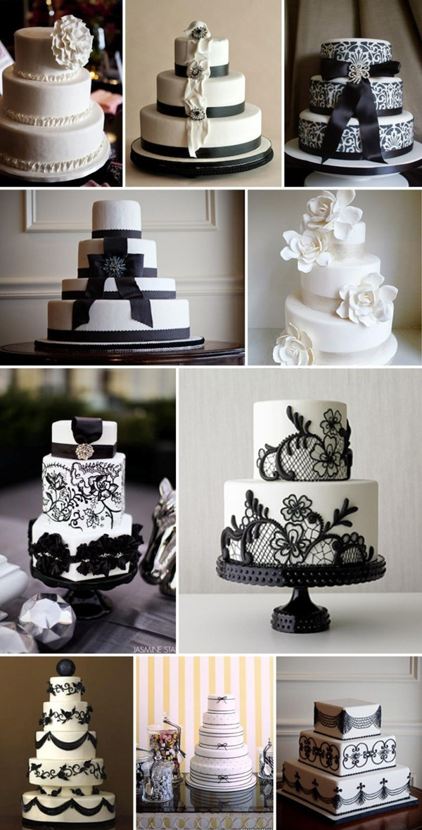 Black and White Wedding