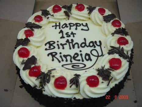 Black Forest Birthday Cake