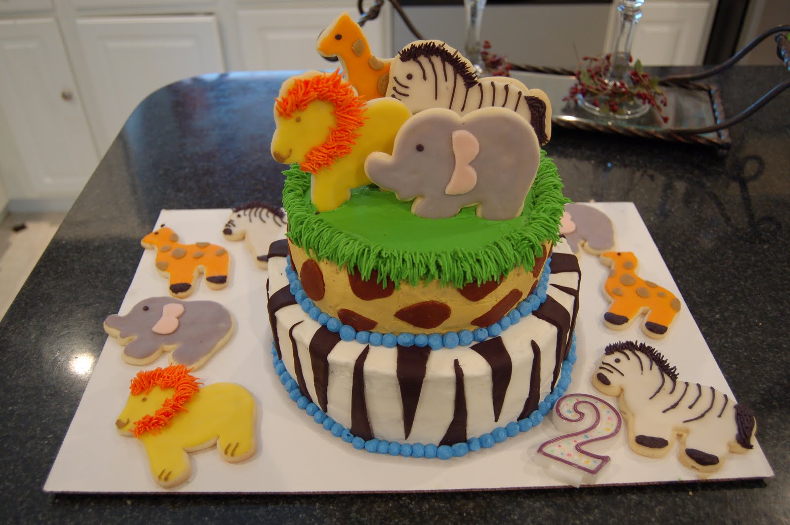 Boy 2nd Birthday Cake