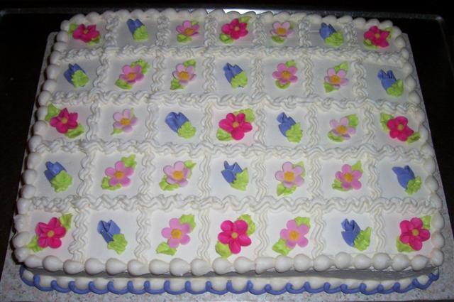 Bridal Shower Sheet Cake Ideas