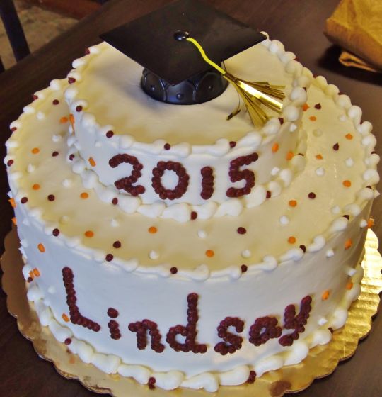 Buttercream Graduation Cakes