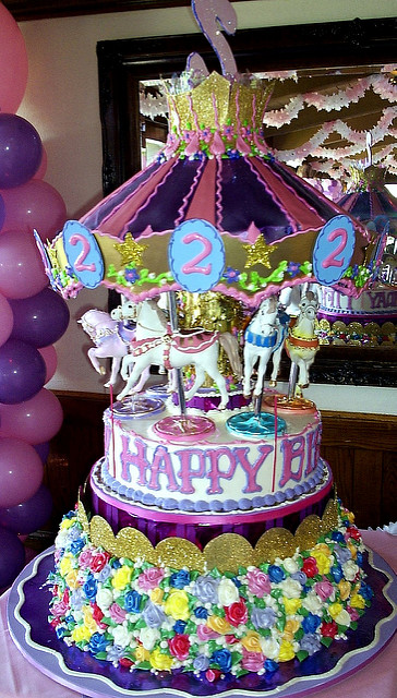 Carousel Horse Cake