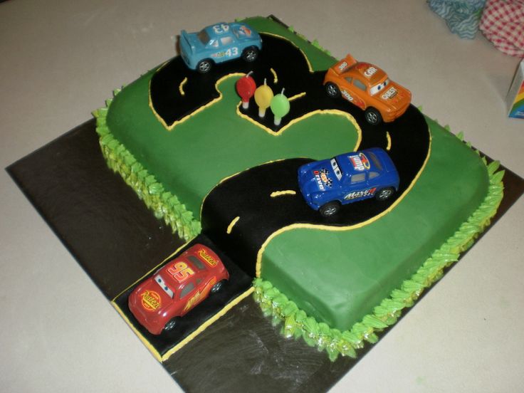 Cars Birthday Cake