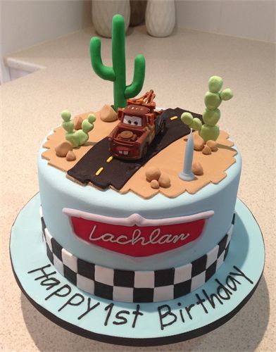 Cars Birthday Cake