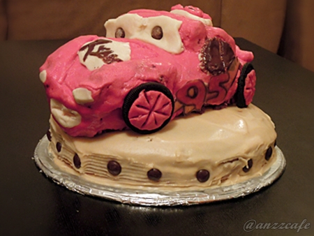 Cars Movie Cake