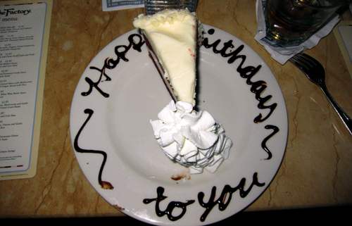 9 Photos of Cheesecake Factory Happy Birthday Cakes