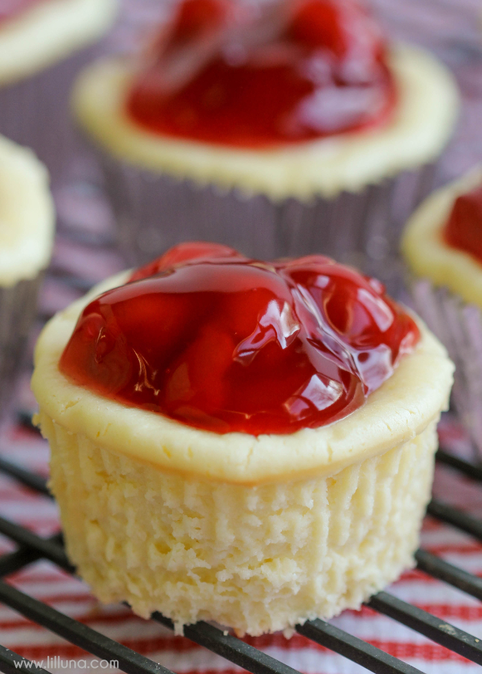 Cherry Cheesecake Cupcakes