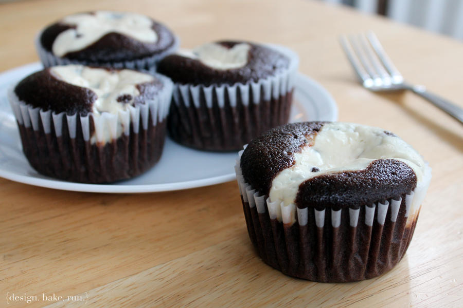 Chocolate Cream Cheese Cupcakes