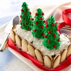 Christmas Ice Cream Cake Recipe