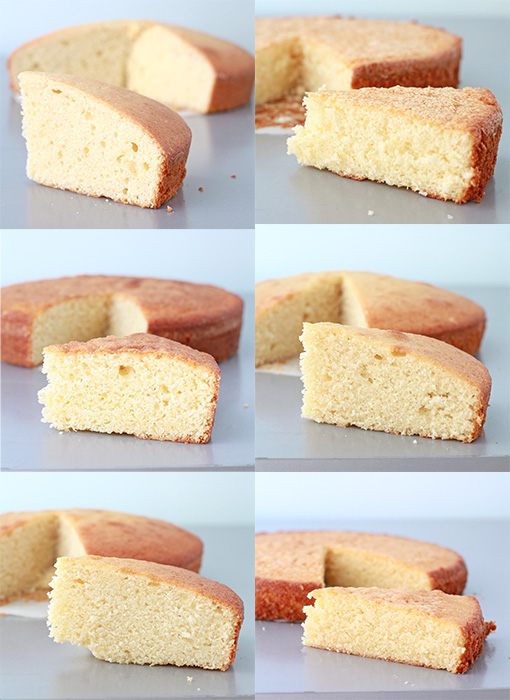 Comparison Butter Yellow Cake