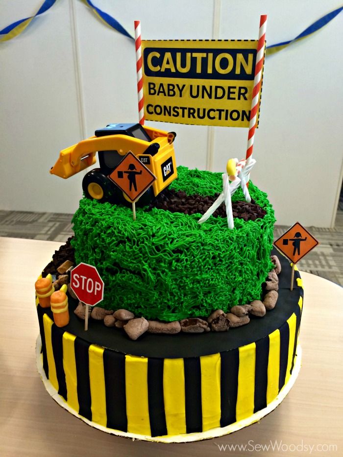 Construction Themed Baby Shower