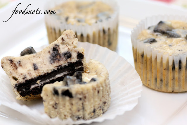 Cookies and Cream Cheesecake Cupcakes Recipe