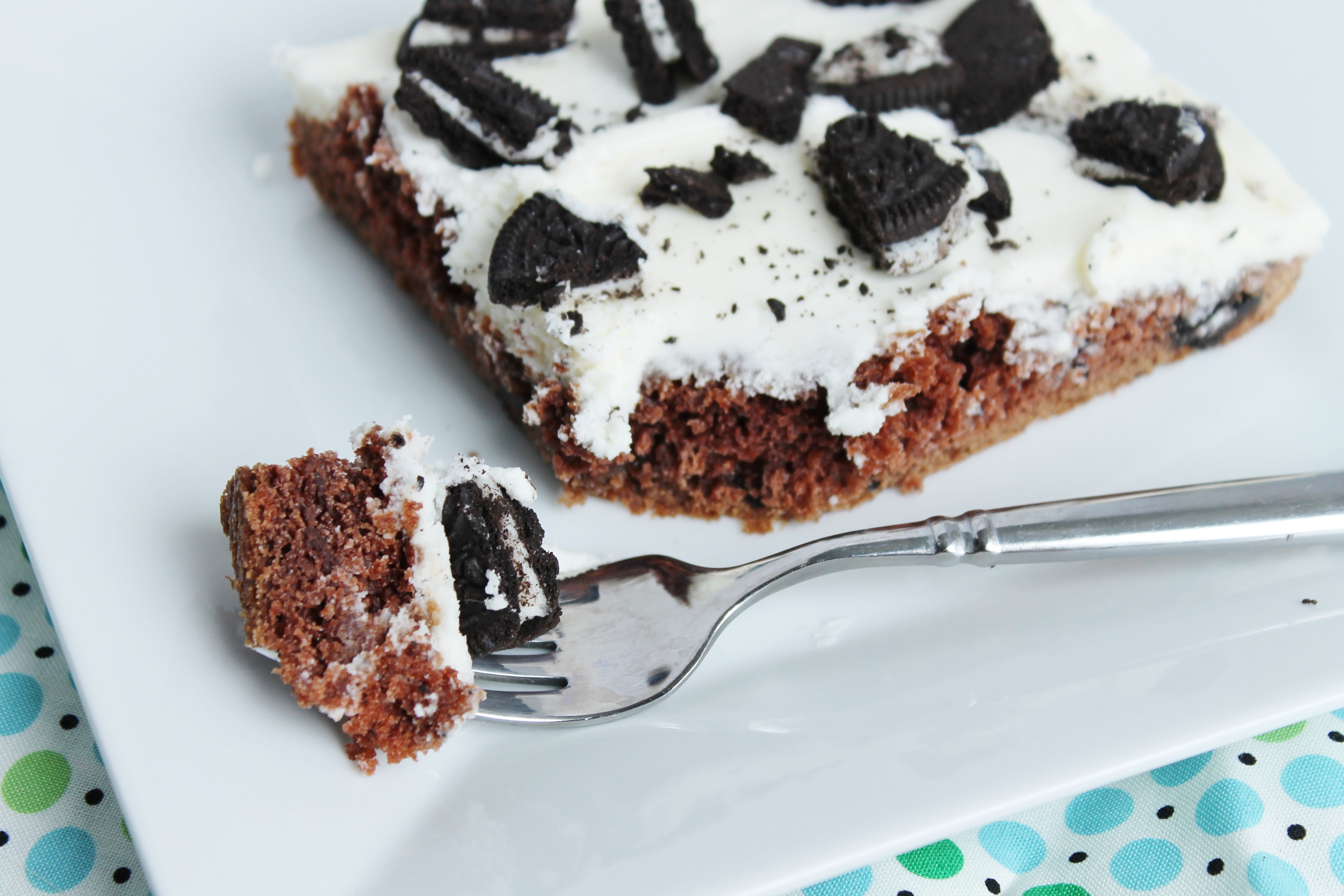 Cookies and Cream Sheet Cake