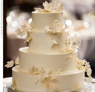 Cream Cheese Wedding Cake