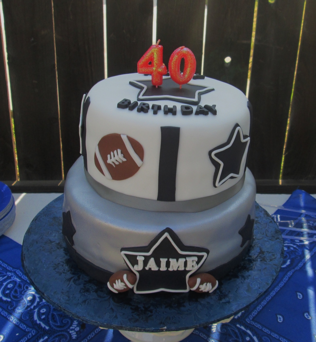 Dallas Cowboys Birthday Cake