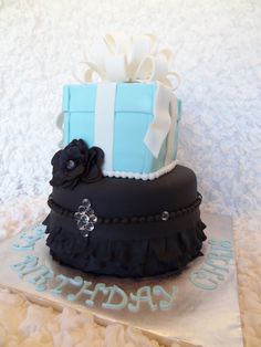 Diamond Birthday Cakes with Bling