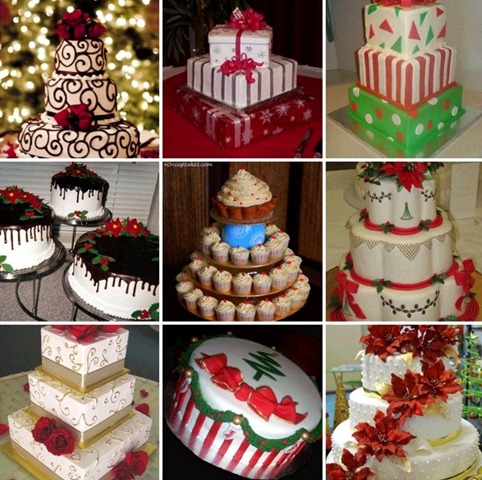 5 Photos of Different Types Of Christmas Cakes