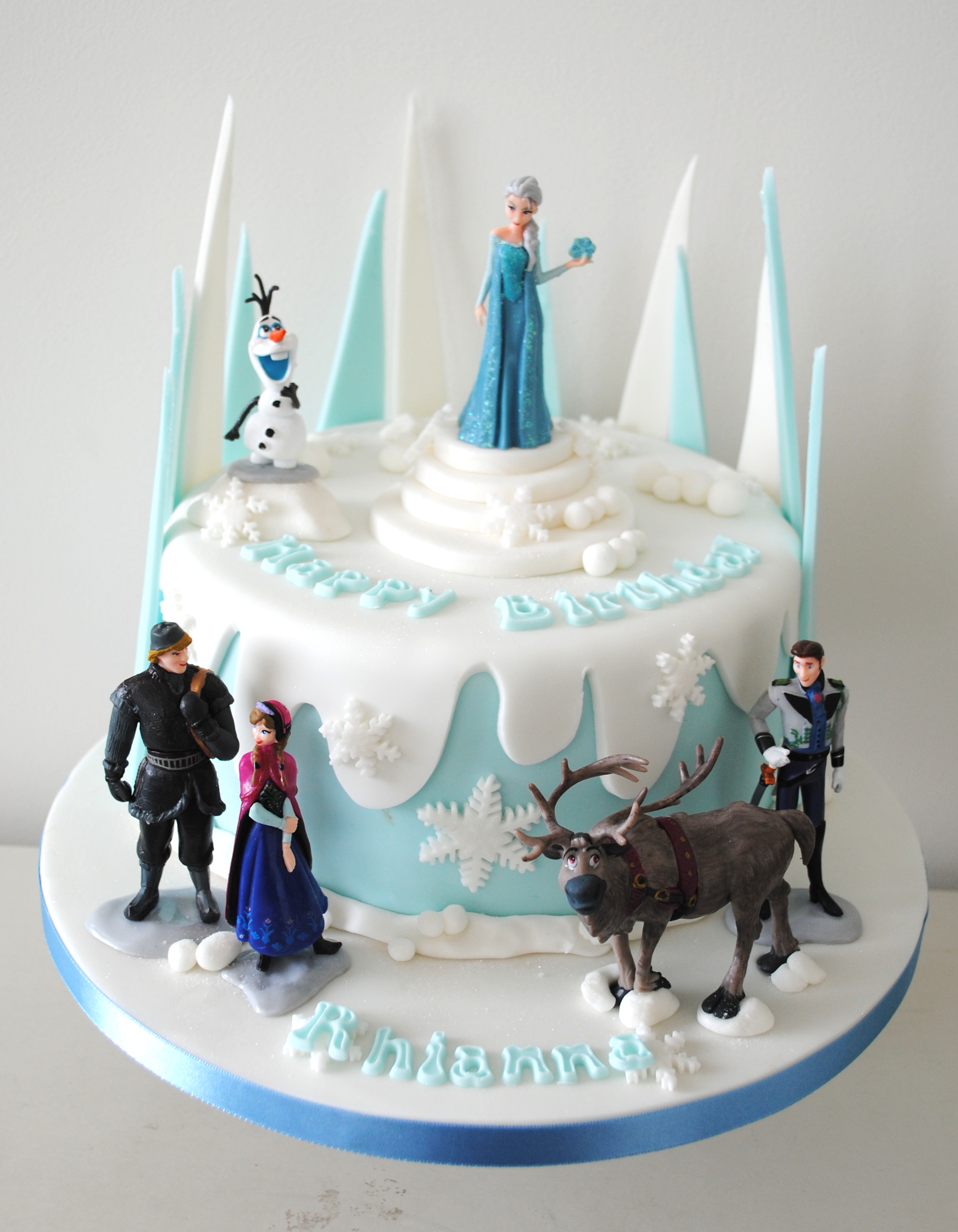 Disney Frozen Birthday Cake