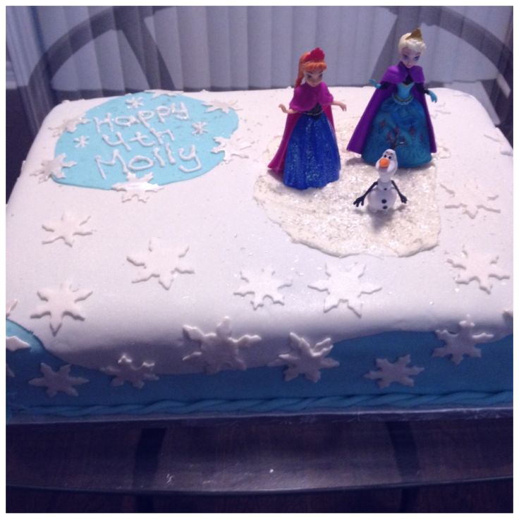 Disney Frozen Birthday Cake