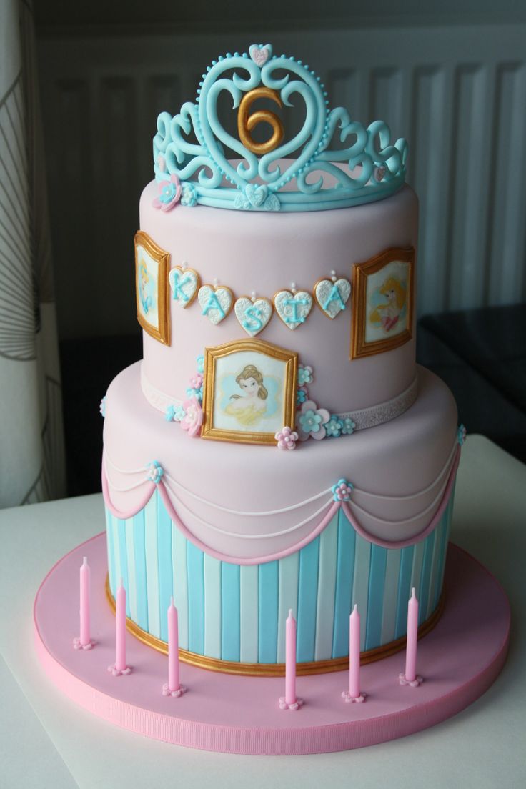 Disney Princess Birthday Cakes