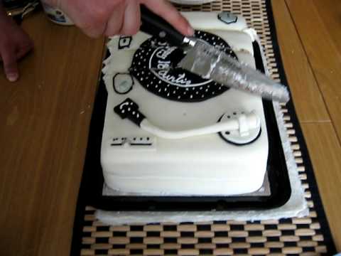 DJ Birthday Cake