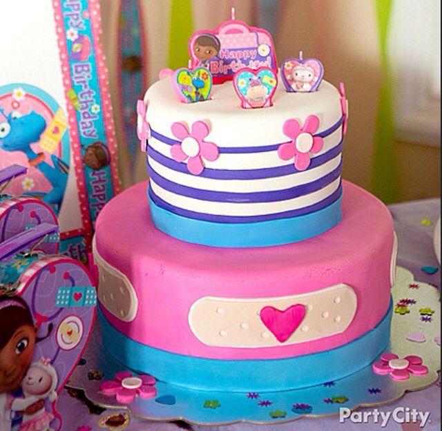 11 Photos of Doc McStuffins Birthday Cakes For Girls 5 Year Old