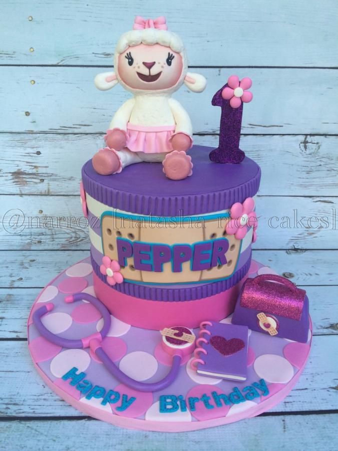 Doc McStuffins Birthday Cake