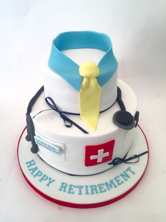 Doctor Retirement Cake