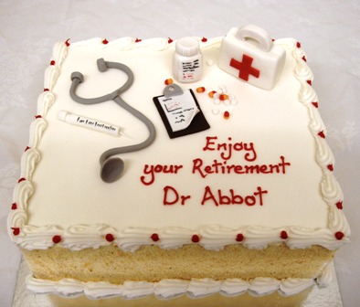 Doctor Retirement Cake