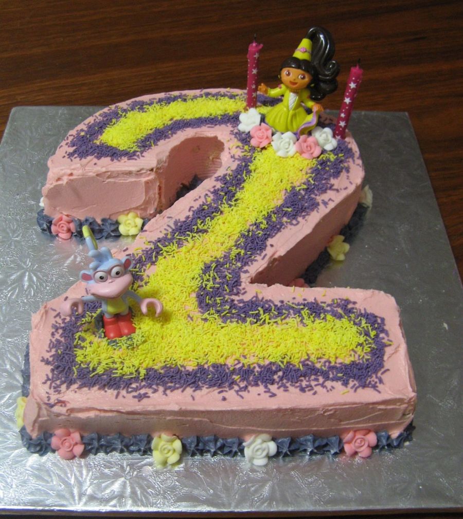 Dora Birthday Cake