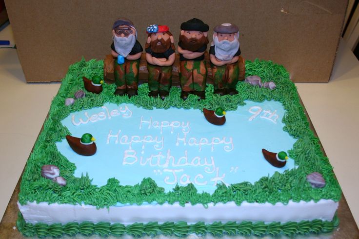 Duck Dynasty Birthday Cake