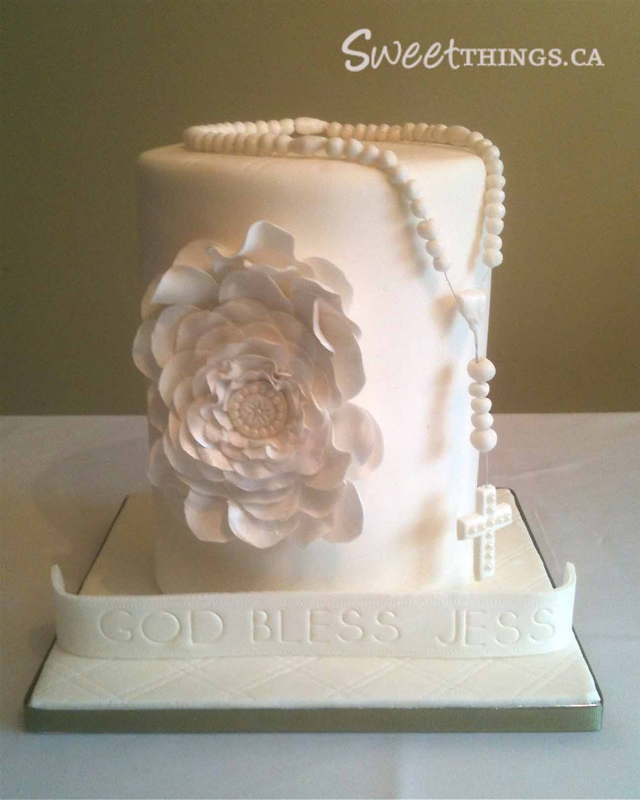 First Communion Cake